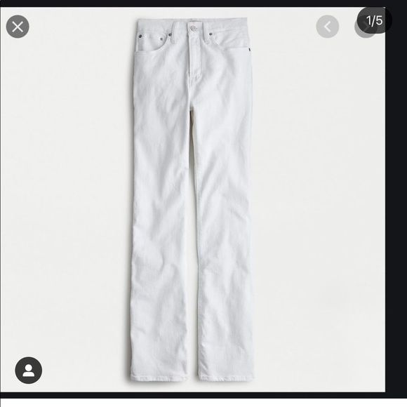 J. Crew Denim - J CREW Curvy Full Length Demi Boot Jeans NWT